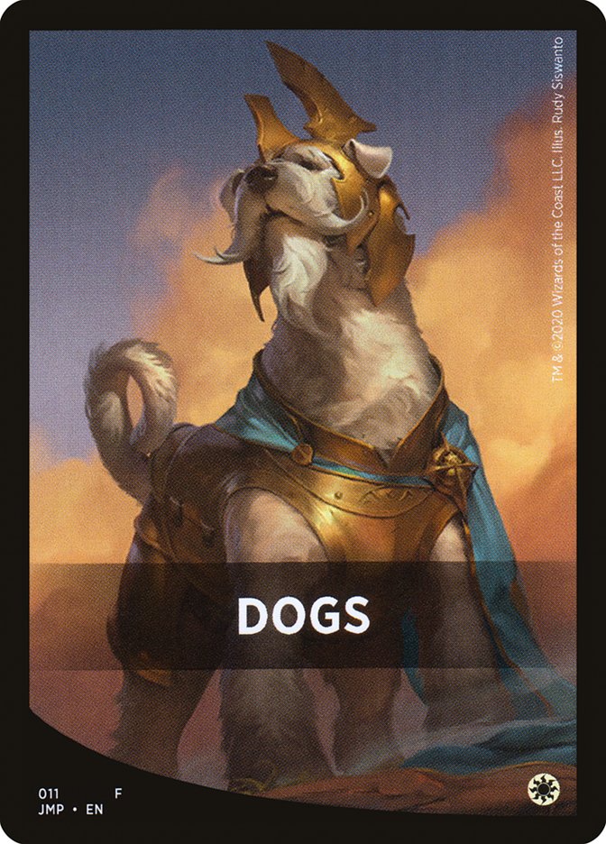 Dogs Theme Card [Jumpstart Front Cards] Magic: The Gathering