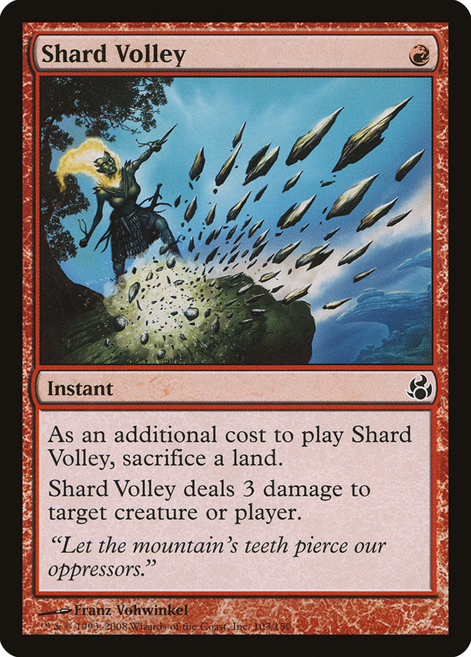 Shard Volley [Morningtide] Magic: The Gathering