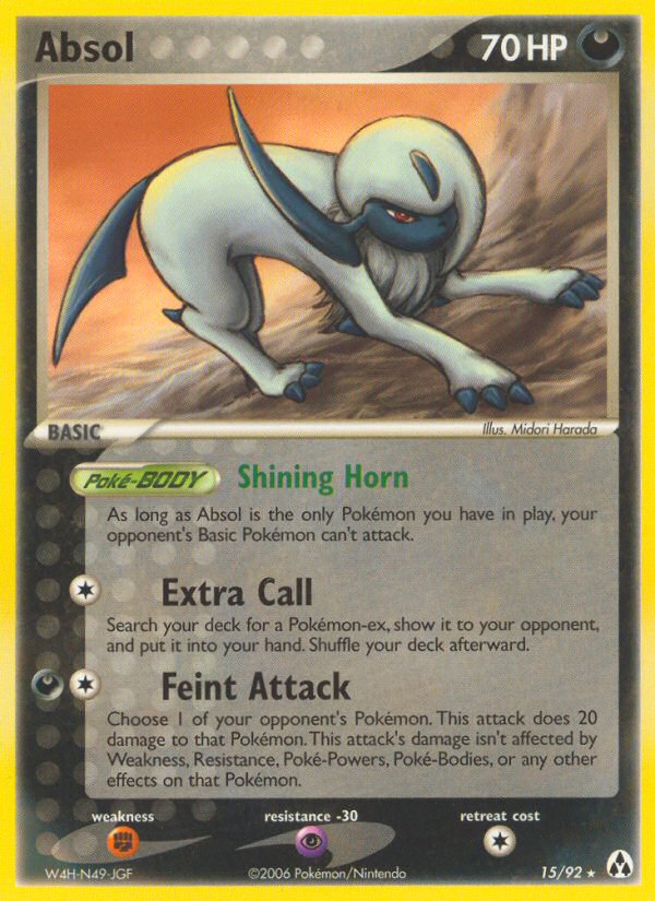 Absol (15/92) [EX: Legend Maker] Pokémon