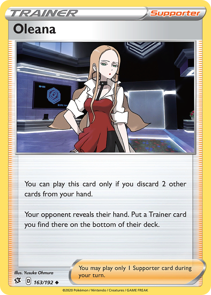 Oleana (163/192) [Sword & Shield: Rebel Clash] Pokémon