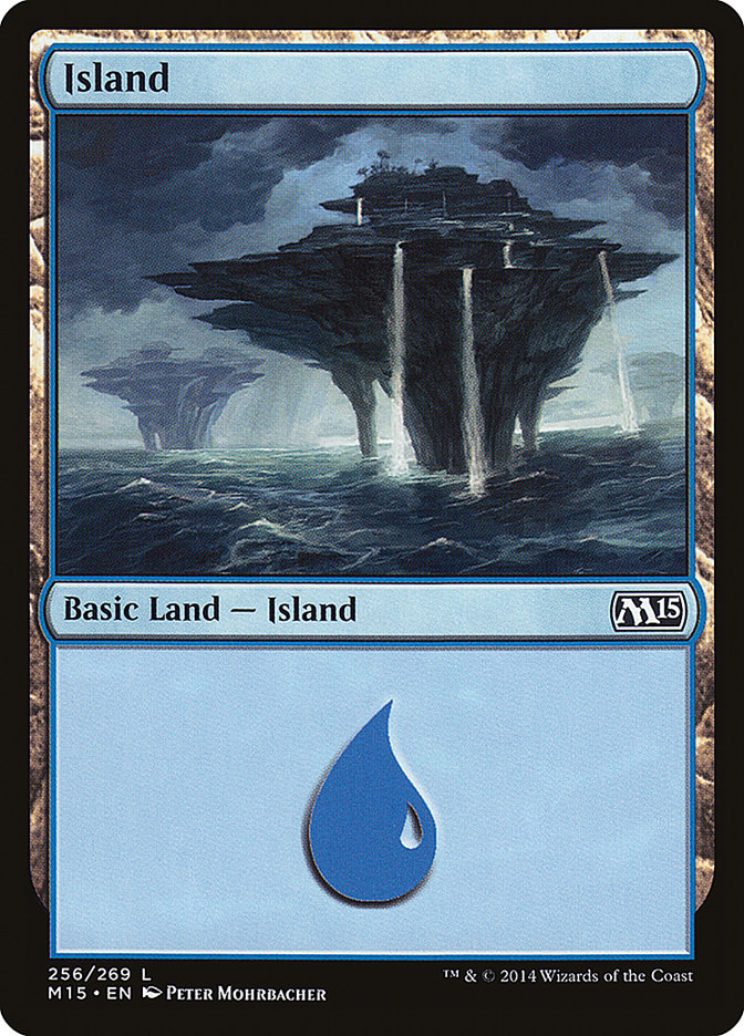 Island (256) [Magic 2015] Magic: The Gathering