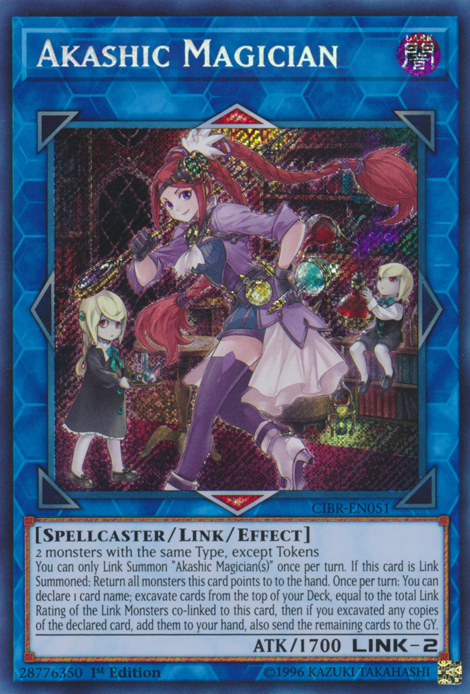 Akashic Magician [CIBR-EN051] Secret Rare Yu-Gi-Oh!