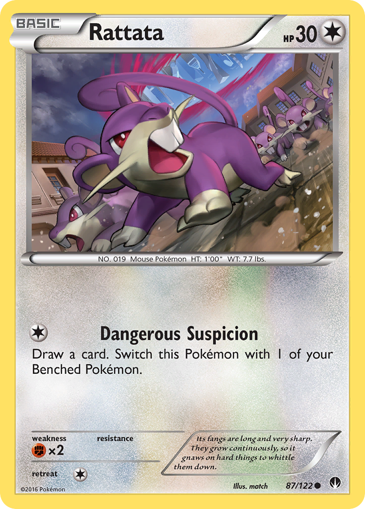 Rattata (87/122) [XY: BREAKpoint] Pokémon