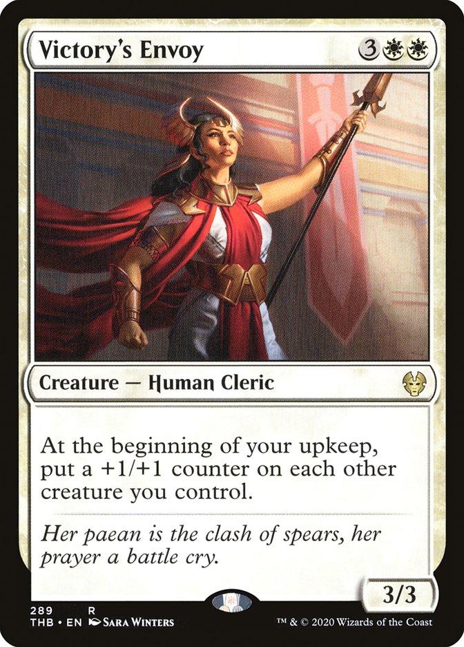 Victory's Envoy [Theros Beyond Death] Magic: The Gathering