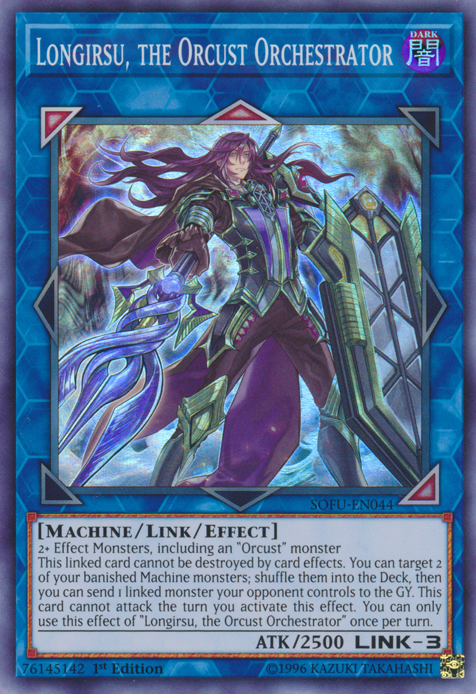 Longirsu, the Orcust Orchestrator [SOFU-EN044] Super Rare Yu-Gi-Oh!