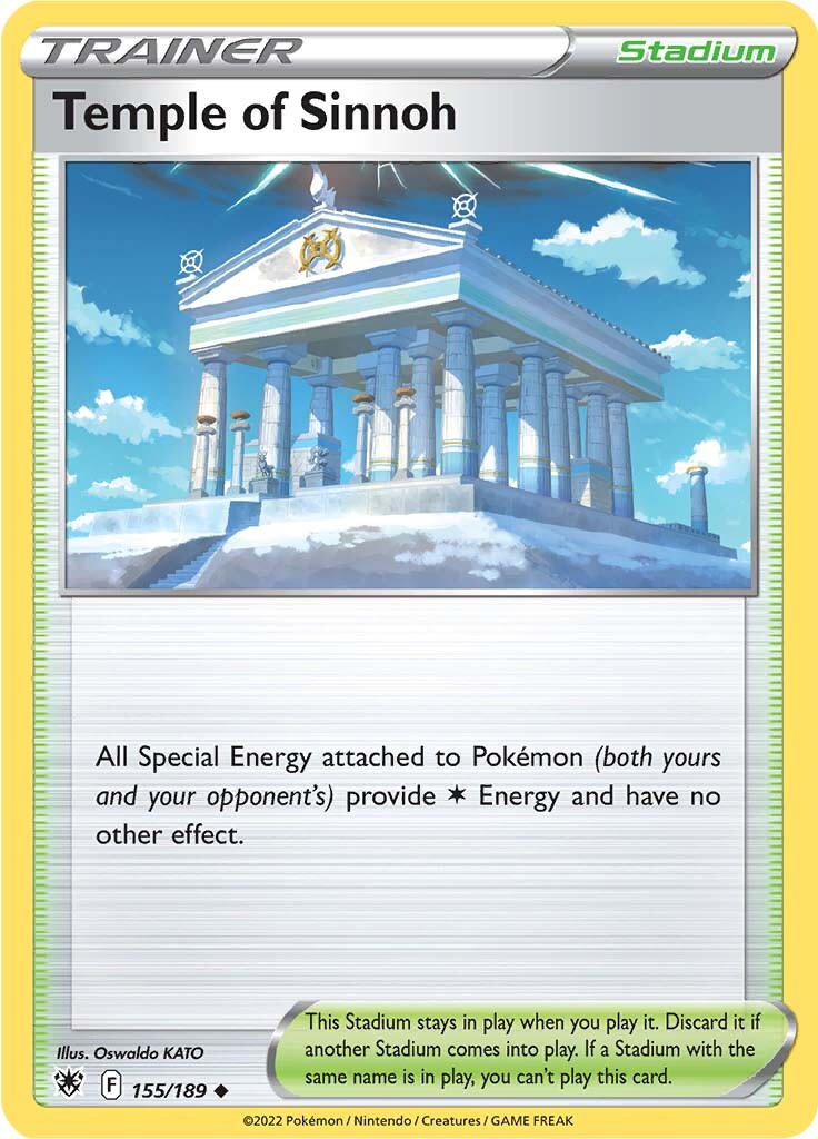 Temple of Sinnoh (155/189) [Sword & Shield: Astral Radiance] Pokémon