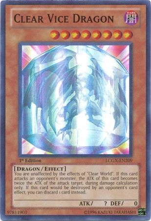 Clear Vice Dragon [LCGX-EN209] Super Rare Yu-Gi-Oh!