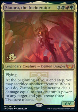 Ziatora, the Incinerator [Streets of New Capenna Prerelease Promos] Magic: The Gathering