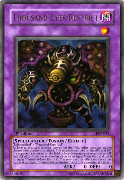 Thousand-Eyes Restrict [PSV-084] Ultra Rare Yu-Gi-Oh!