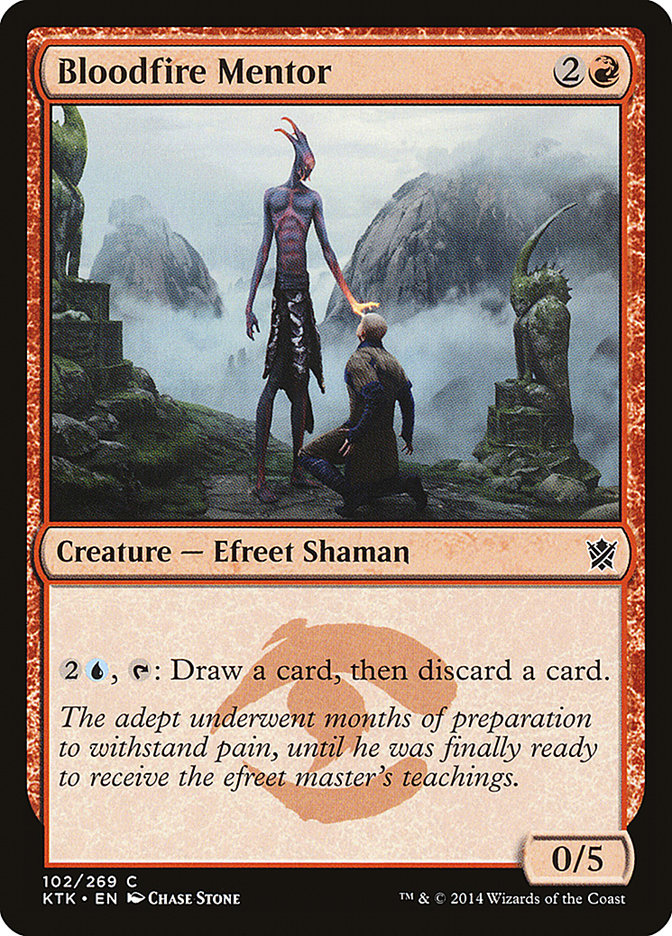 Bloodfire Mentor [Khans of Tarkir] Magic: The Gathering