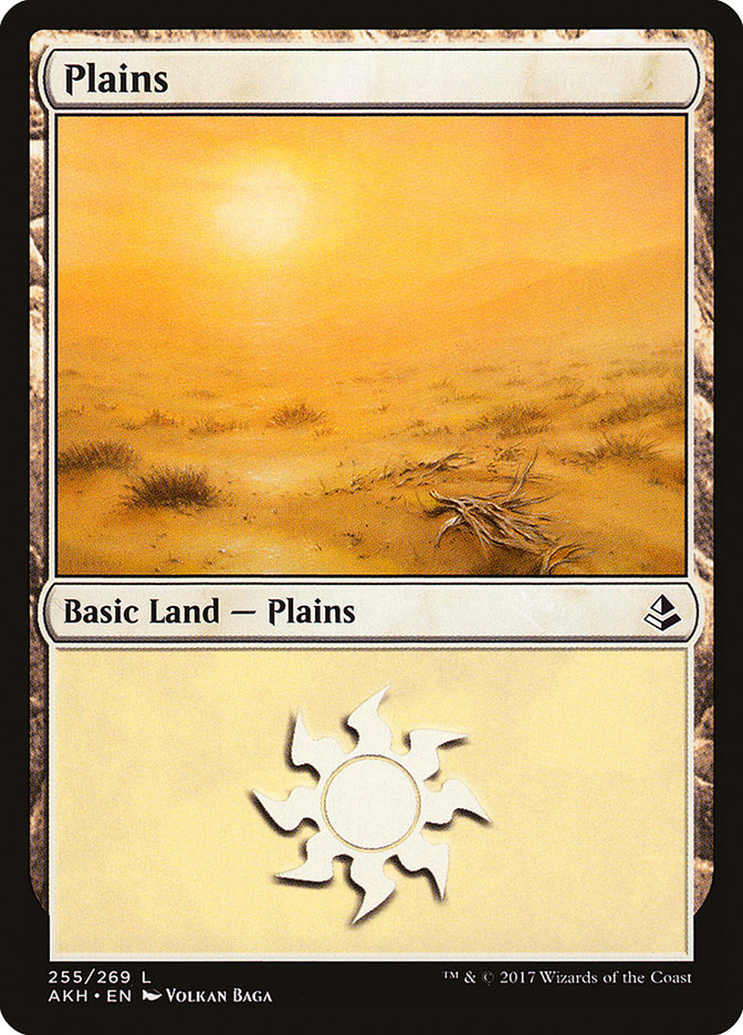 Plains (255) [Amonkhet] Magic: The Gathering