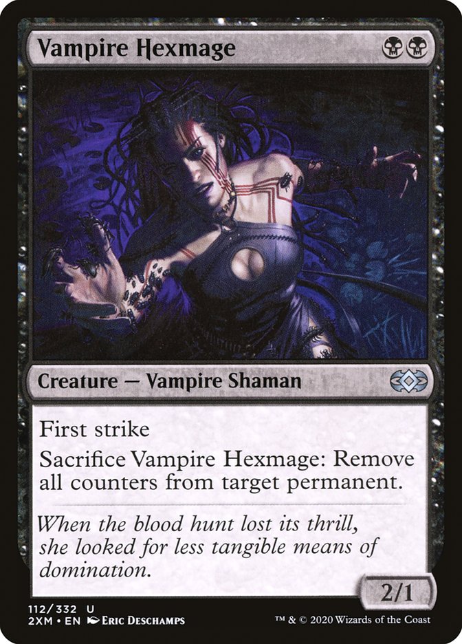 Vampire Hexmage [Double Masters] Magic: The Gathering