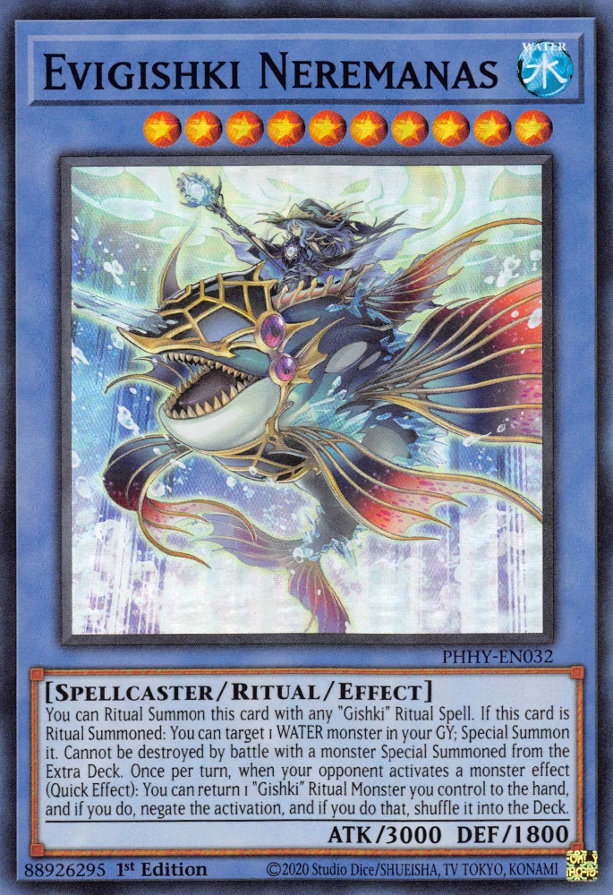 Evigishki Neremanas [PHHY-EN032] Super Rare Yu-Gi-Oh!