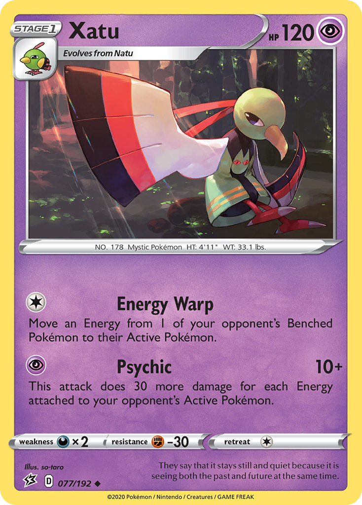 Xatu (077/192) [Sword & Shield: Rebel Clash] Pokémon