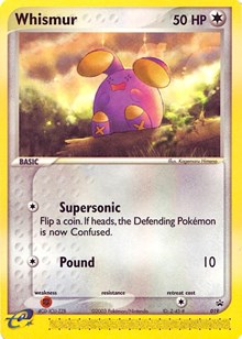 Whismur (019) (Cosmos Holo) [Nintendo: Black Star Promos] Pokémon