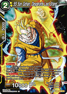 SS Son Gohan, Desperate Last Stand (Common) (BT13-097) [Supreme Rivalry] Dragon Ball Super