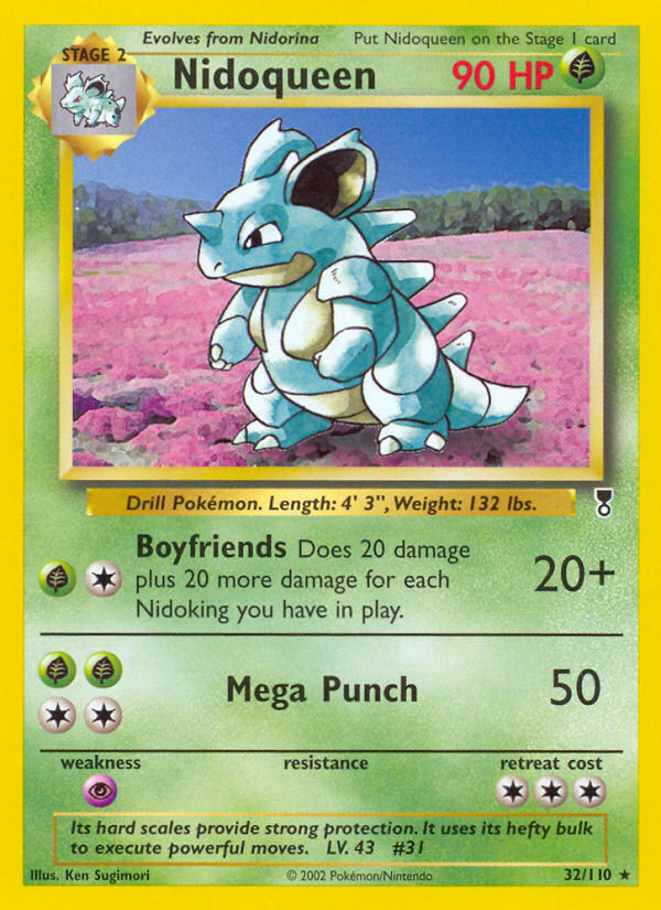 Nidoqueen (32/110) [Legendary Collection] Pokémon