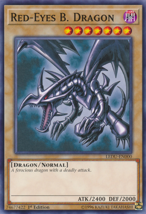 Red-Eyes B. Dragon [LEDU-EN000] Common Yu-Gi-Oh!