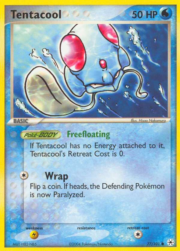 Tentacool (77/101) [EX: Hidden Legends] Pokémon