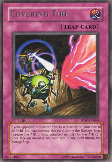 Covering Fire [RDS-EN060] Rare Yu-Gi-Oh!