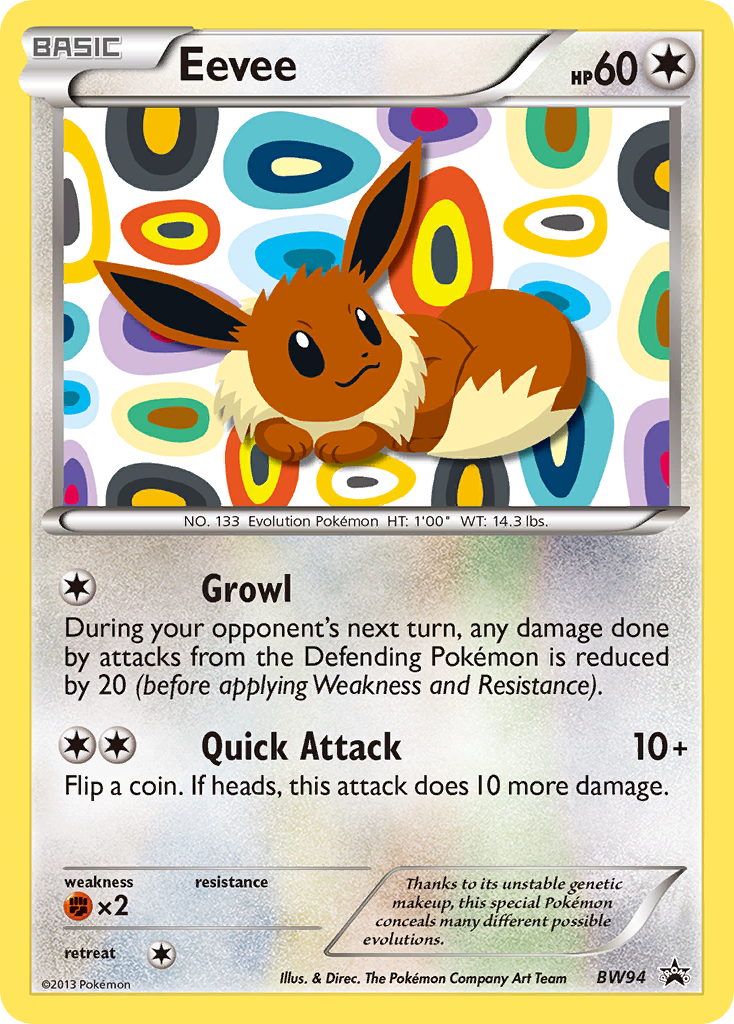 Eevee (BW94) [Black & White: Black Star Promos] Pokémon