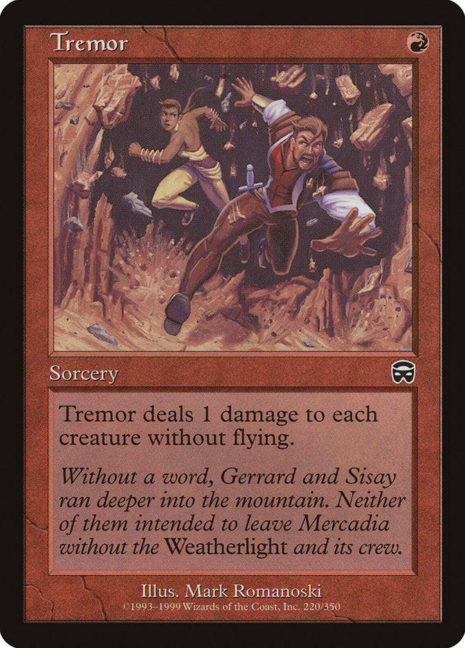 Tremor [Mercadian Masques] Magic: The Gathering