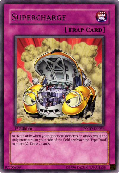 Supercharge [POTD-EN056] Rare Yu-Gi-Oh!