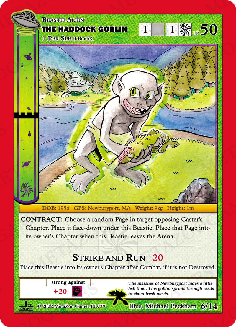 The Haddock Goblin [Cryptid Nation: UFO First Edition Tribal Theme Decks] Metazoo