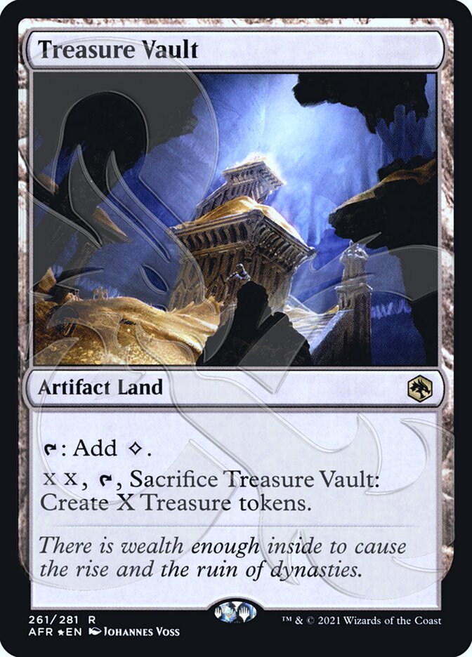 Treasure Vault (Ampersand Promo) [Dungeons & Dragons: Adventures in the Forgotten Realms Promos] Magic: The Gathering