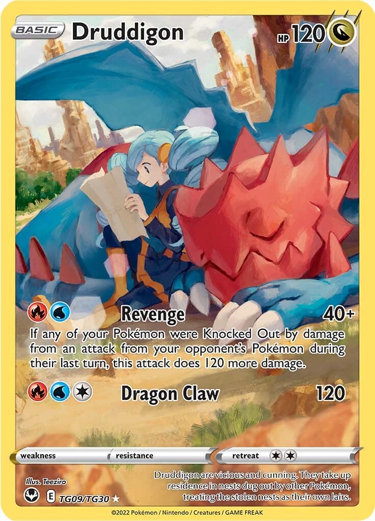 Druddigon (TG09/TG30) [Sword & Shield: Silver Tempest] Pokémon
