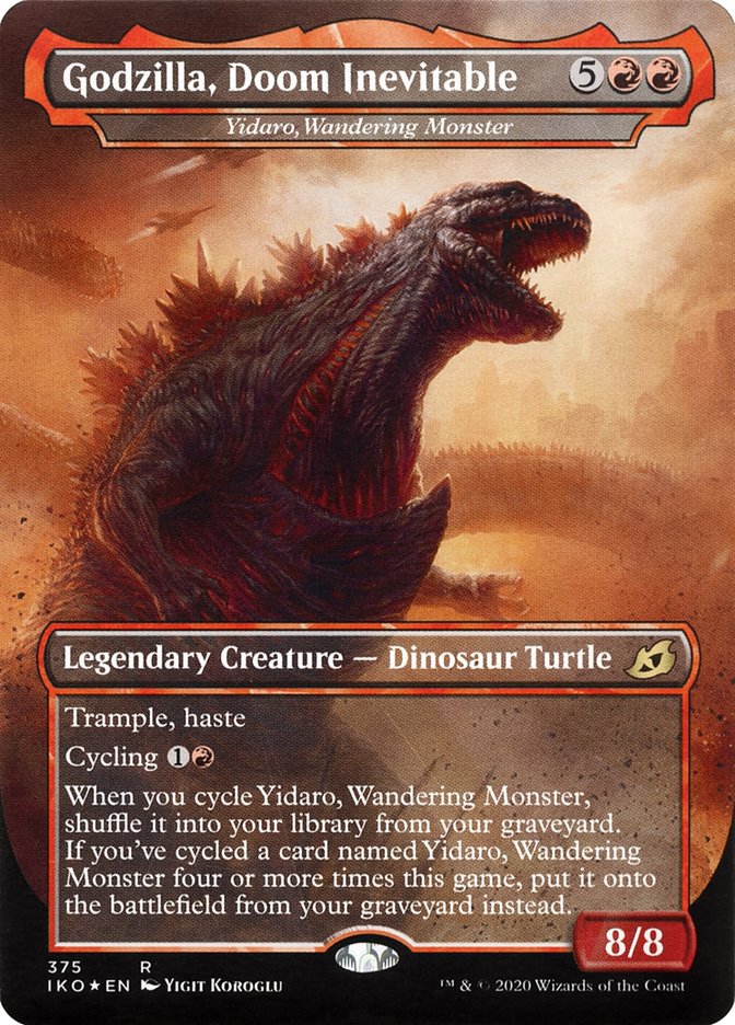 Yidaro, Wandering Monster - Godzilla, Doom Inevitable (Godzilla Series) [Ikoria: Lair of Behemoths] Magic: The Gathering