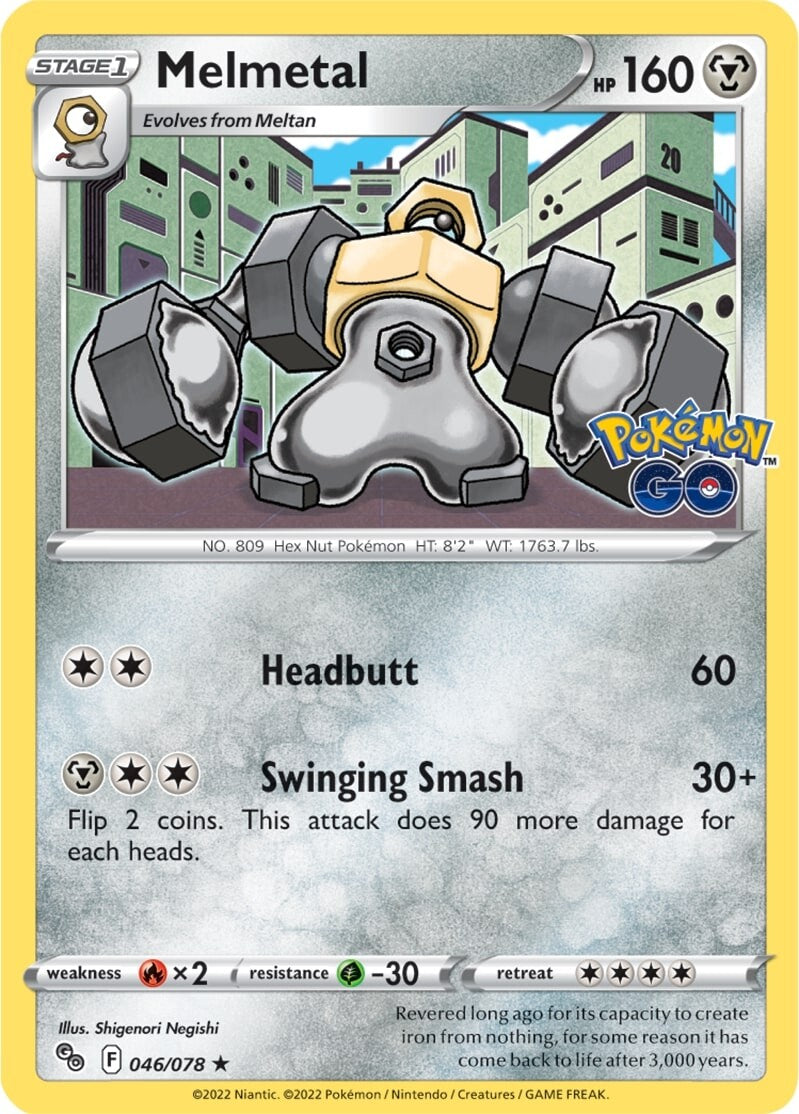 Melmetal (046/078) [Pokémon GO] Pokémon