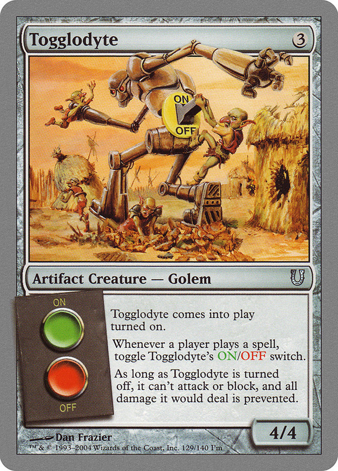 Togglodyte [Unhinged] Magic: The Gathering