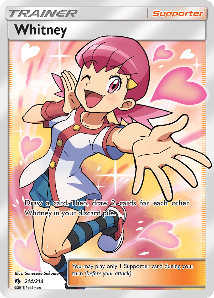 Whitney (214/214) [Sun & Moon: Lost Thunder] Pokémon