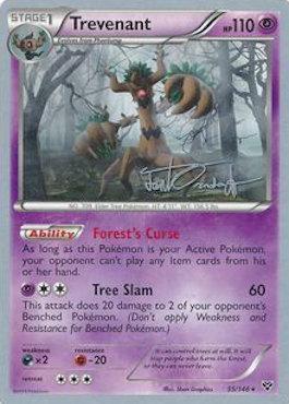 Trevenant (55/146) (Trevgor - Trent Orndorff) [World Championships 2014] Pokémon