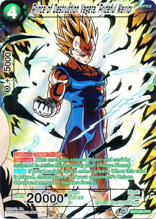 Prince of Destruction Vegeta, Prideful Warrior (SPR) (BT11-066) [Vermilion Bloodline] Dragon Ball Super