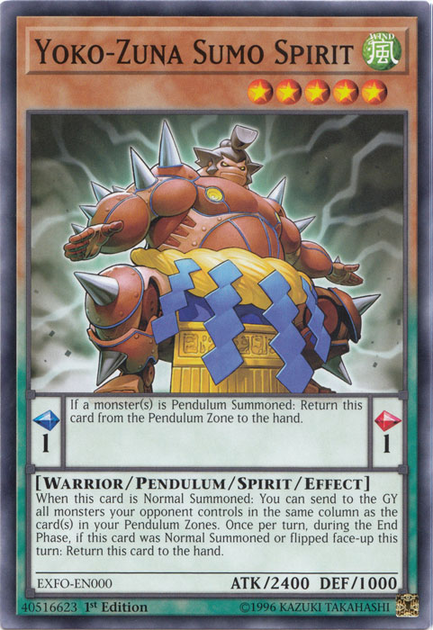 Yoko-Zuna Sumo Spirit [EXFO-EN000] Common Yu-Gi-Oh!