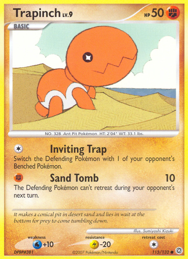 Trapinch (115/132) [Diamond & Pearl: Secret Wonders] Pokémon