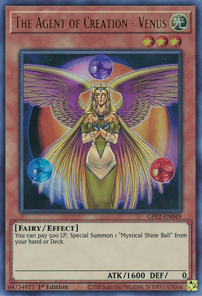 The Agent of Creation - Venus [GFP2-EN049] Ultra Rare Yu-Gi-Oh!