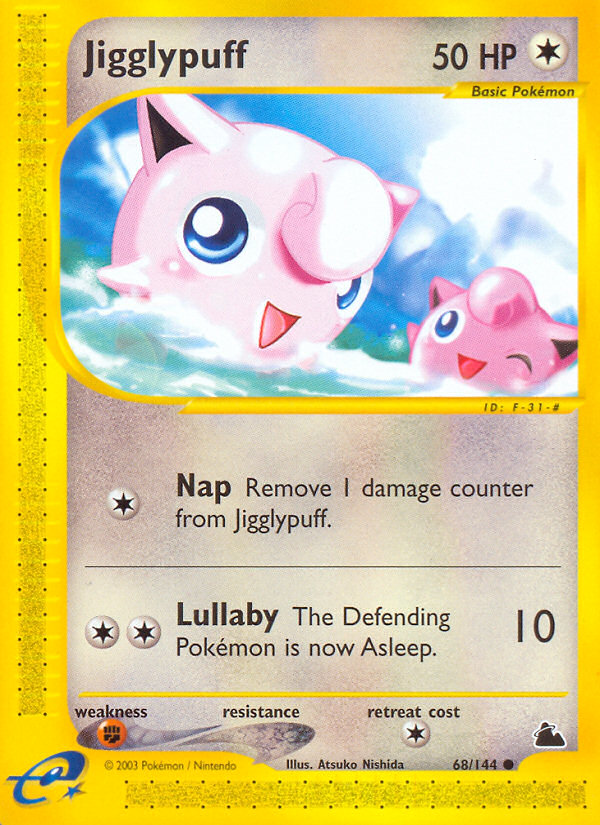 Jigglypuff (68/144) [Skyridge] Pokémon