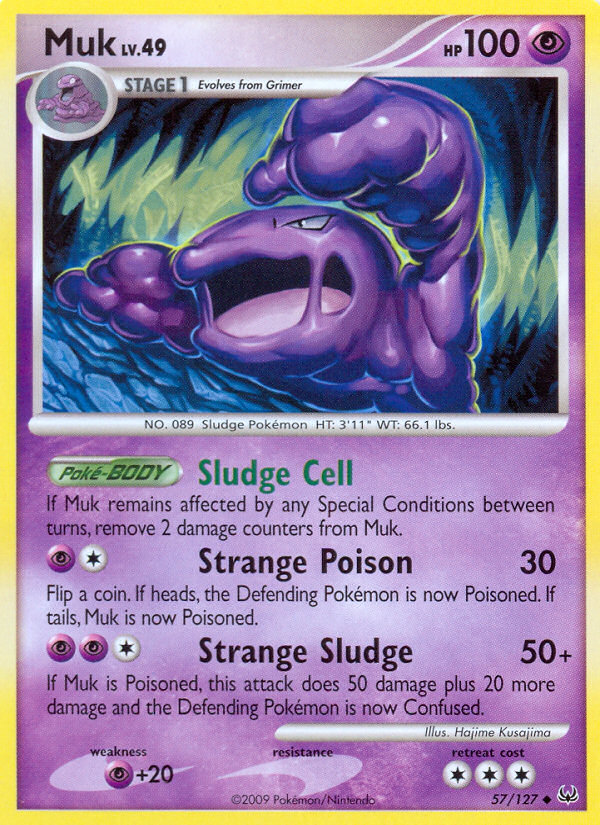 Muk (57/127) [Platinum: Base Set] Pokémon