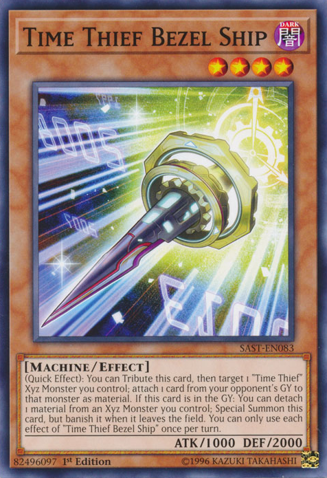 Time Thief Bezel Ship [SAST-EN083] Common Yu-Gi-Oh!