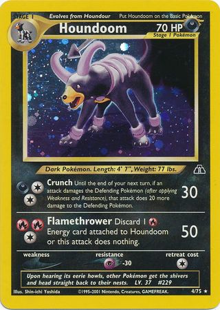 Houndoom (4/75) [Neo Discovery Unlimited] Pokémon