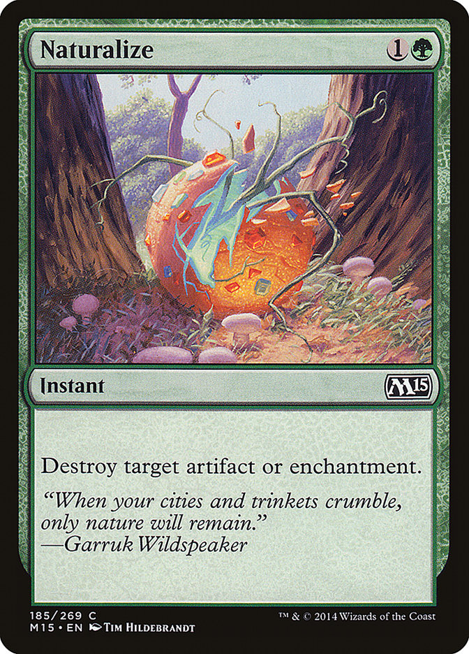 Naturalize [Magic 2015] Magic: The Gathering