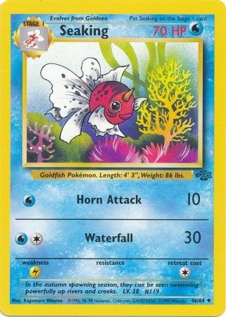 Seaking (46/64) [Jungle Unlimited] Pokémon