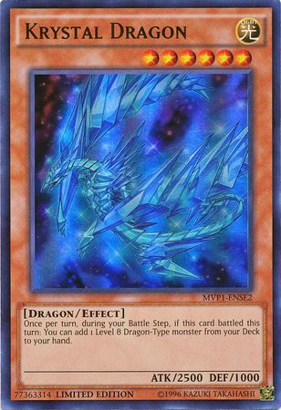 Krystal Dragon [MVP1-ENSE2] Ultra Rare Yu-Gi-Oh!