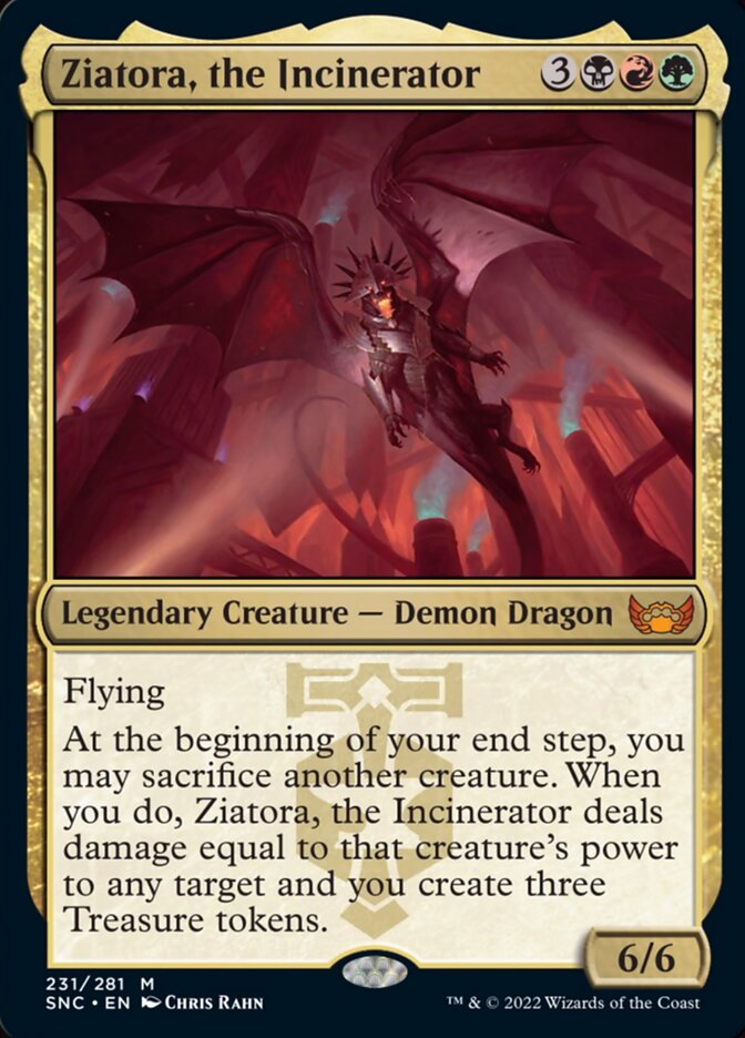 Ziatora, the Incinerator [Streets of New Capenna] Magic: The Gathering