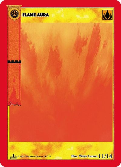 Flame Aura [Cryptid Nation: First Edition Gaasyendietha Deck] Metazoo