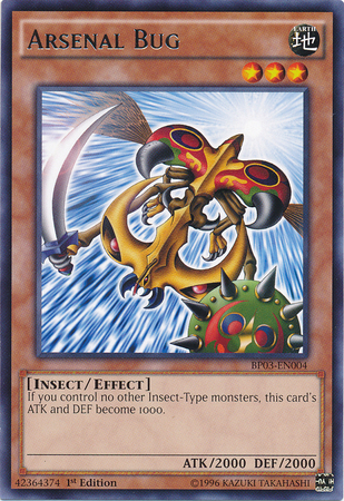 Arsenal Bug [BP03-EN004] Rare Yu-Gi-Oh!