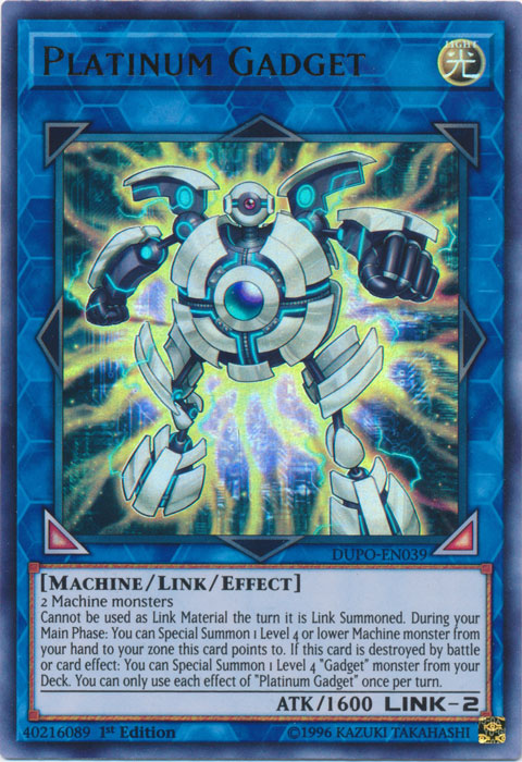 Platinum Gadget [DUPO-EN039] Ultra Rare Yu-Gi-Oh!